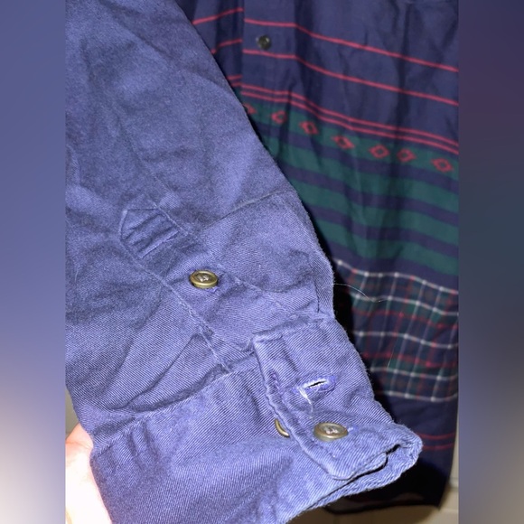 Roper Rode Blue Button Up Shirt - Picture 5 of 7